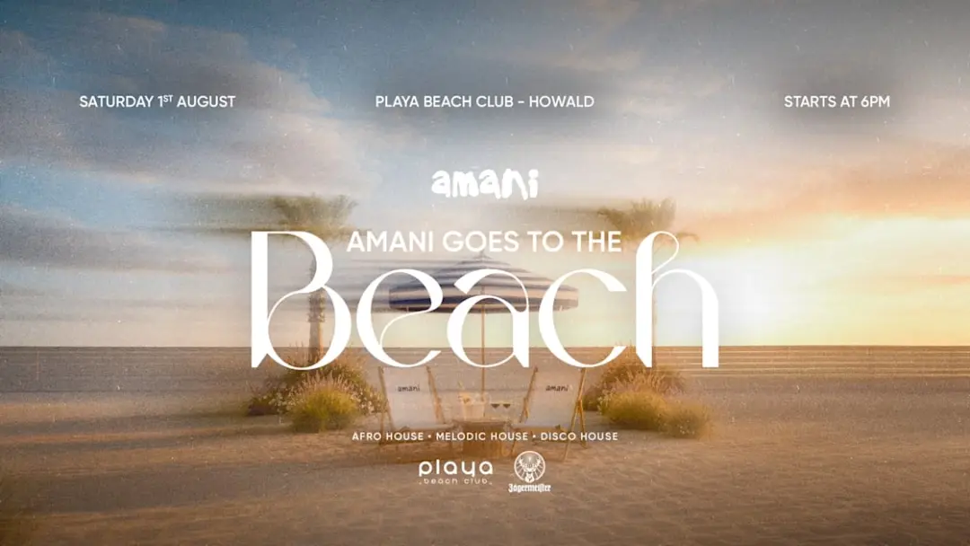 Amani Goes To The Beach