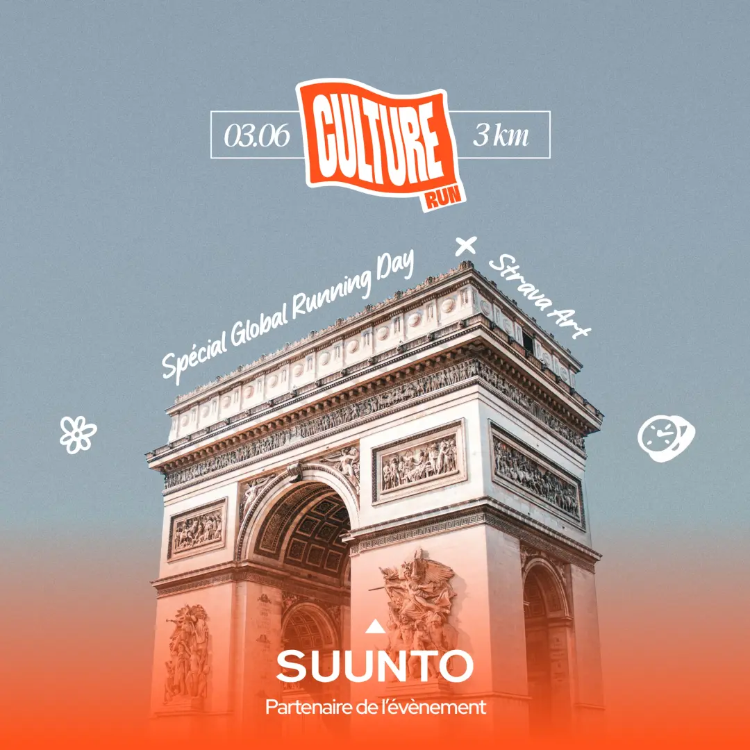 Strava Art Suunto x Culture Run