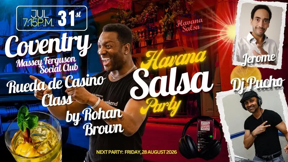 Fiesta Cubana Caliente - HS Cuban Salsa Event in Coventry