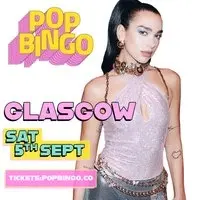 Pop Bingo Sat 5th September Glasgow