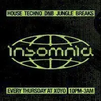 Insomnia London: House, Techno, DnB, Jungle
