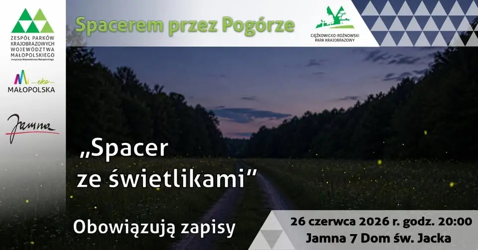 "Spacer ze świetlikami"