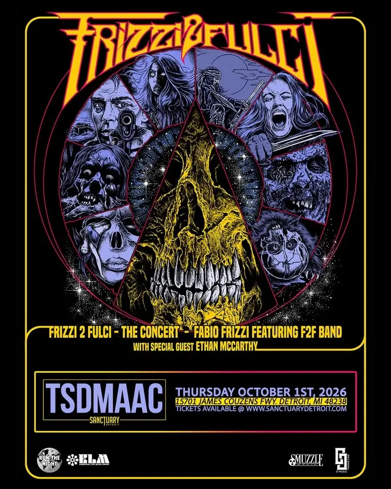 Fabio Frizzi performs FRIZZI2FULCI live in Detroit wsg Ethan McCarthy of Primitive Man