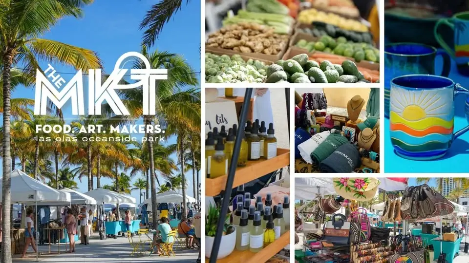 Sunday MKT at Las Olas Oceanside Park