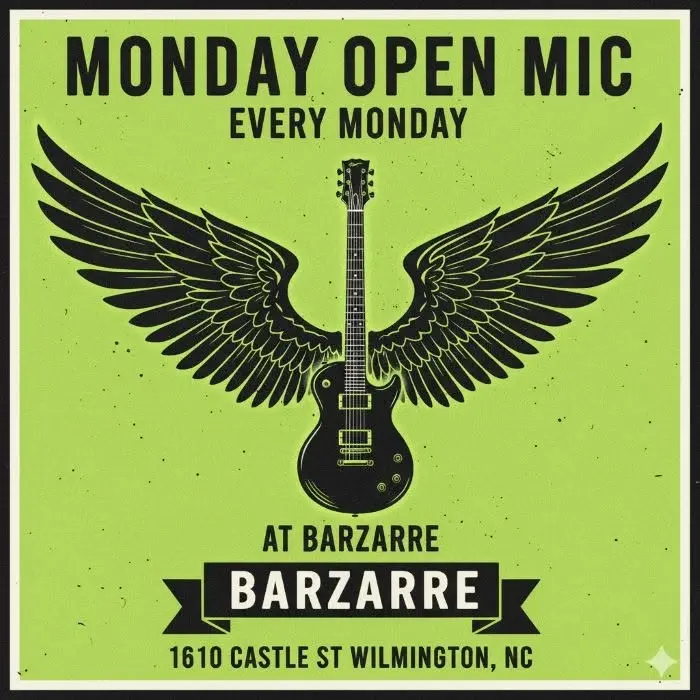 Open Mic Mondays @ Barzarre - Music, Comedy, Spoken Word + more