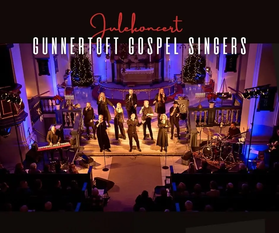 JAKOB GUNNERTOFT & GUNNERTOFT GOSPEL SINGERS - Julekoncert