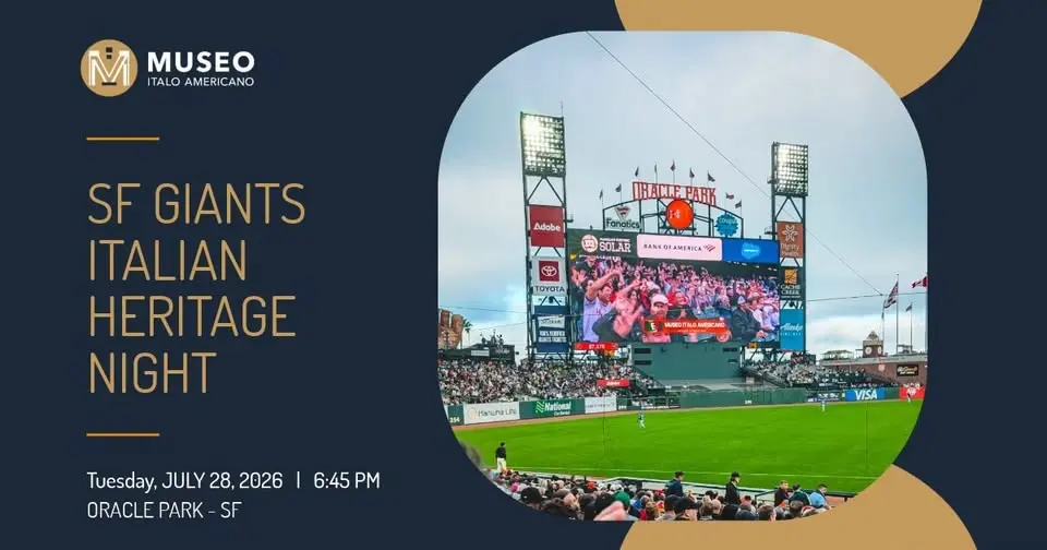 SF Giants – Italian Heritage Night 2026