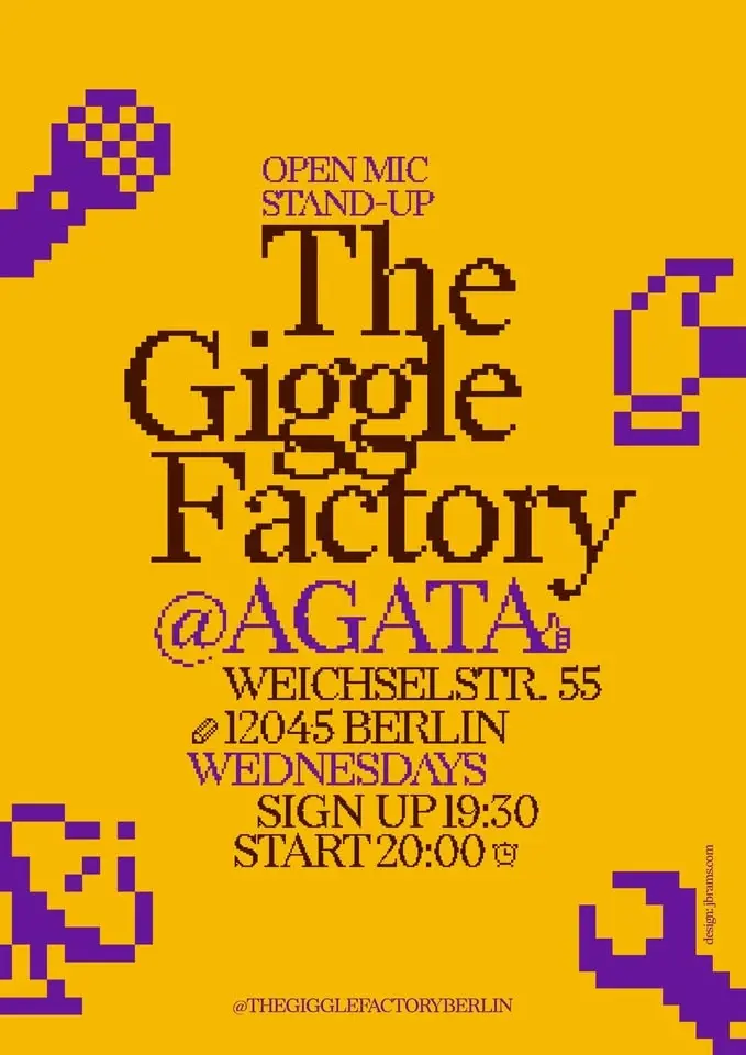 The Giggle Factory English Standup Comedy Open Mic