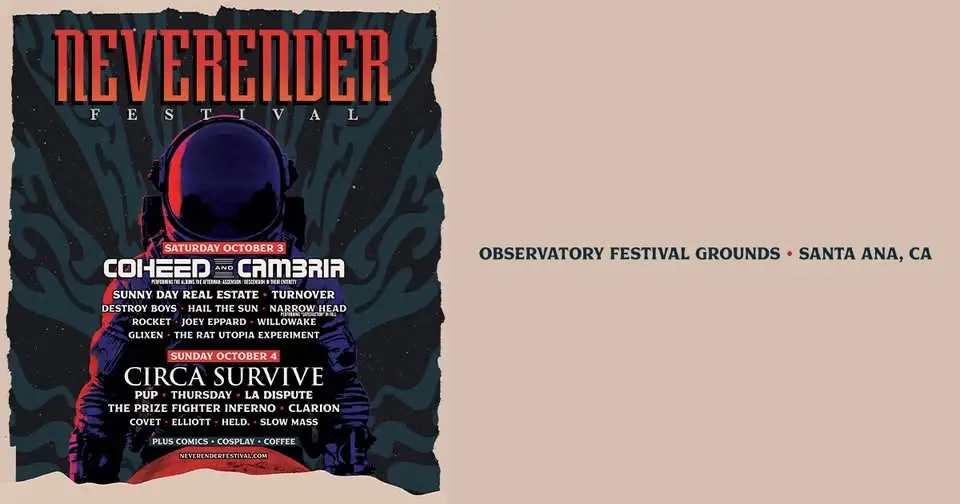 Neverender Festival - Single Day 10/4