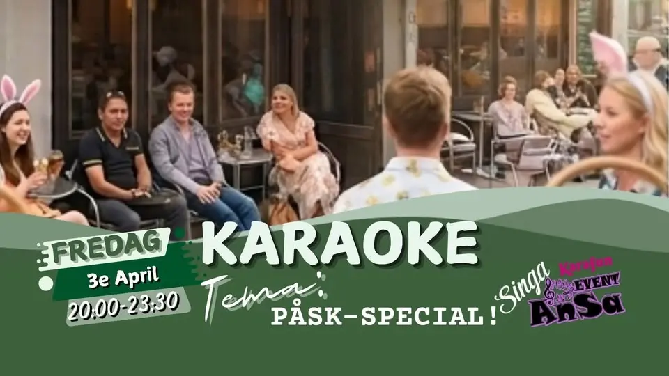 🐣 Påsk-Special: Karaoke & Fjädrar på Norrport!