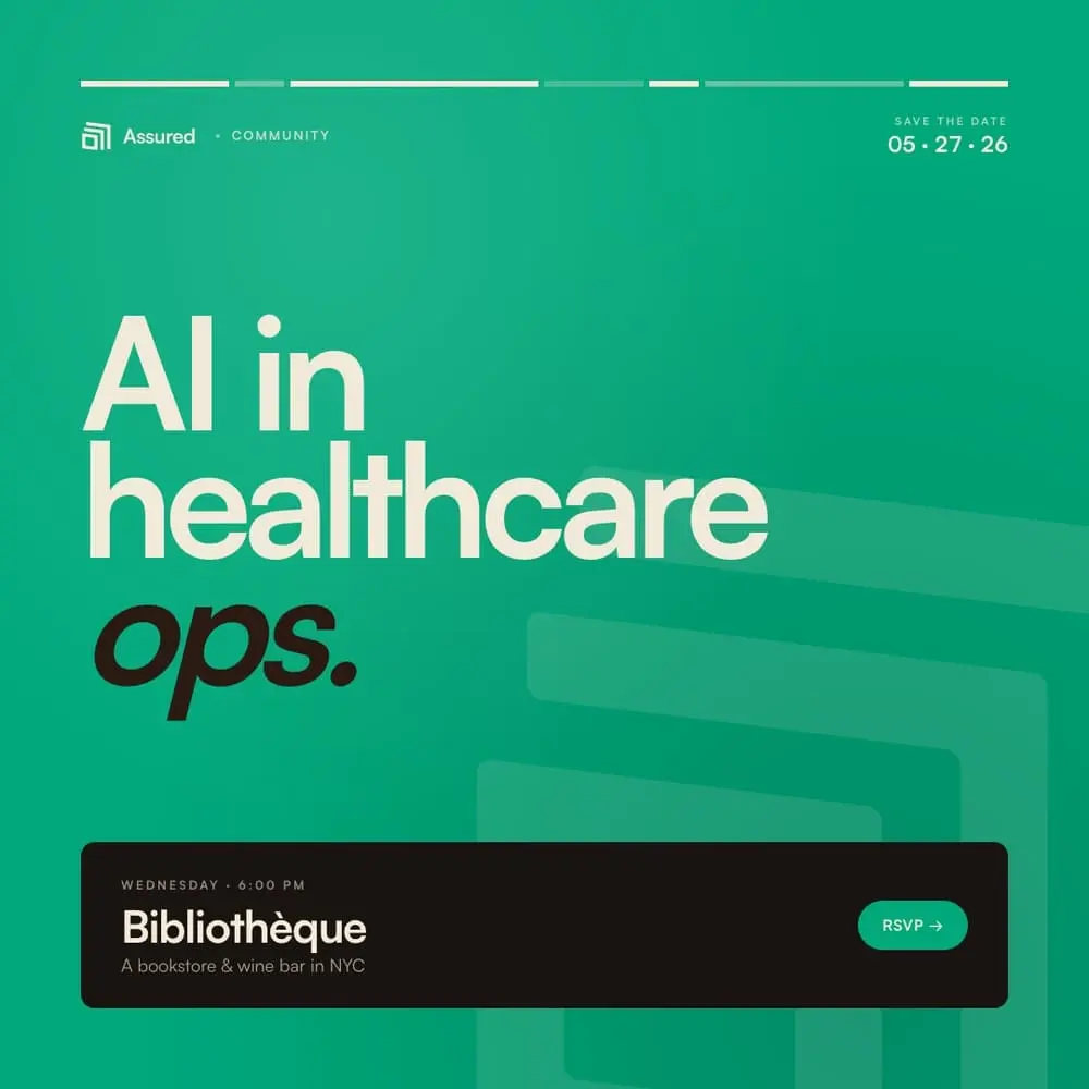 Community roundtable: AI in Healthcare Ops