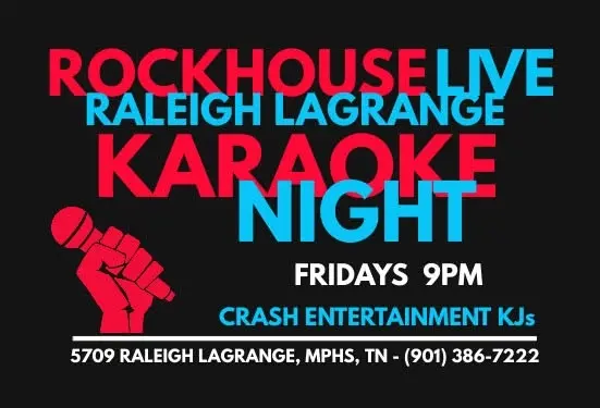 Fridays KARAOKE at Rockhouse Live Raleigh Lagrange! (9pm)
