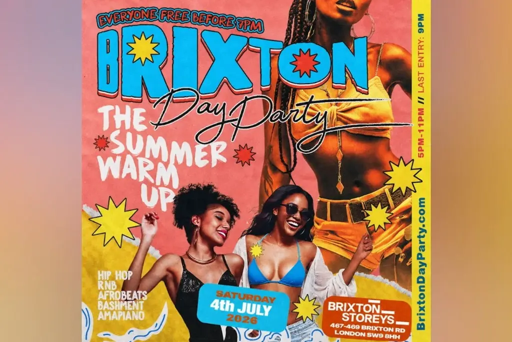 BRIXTON DAY PARTY - FREE Summer Rooftop Day Party