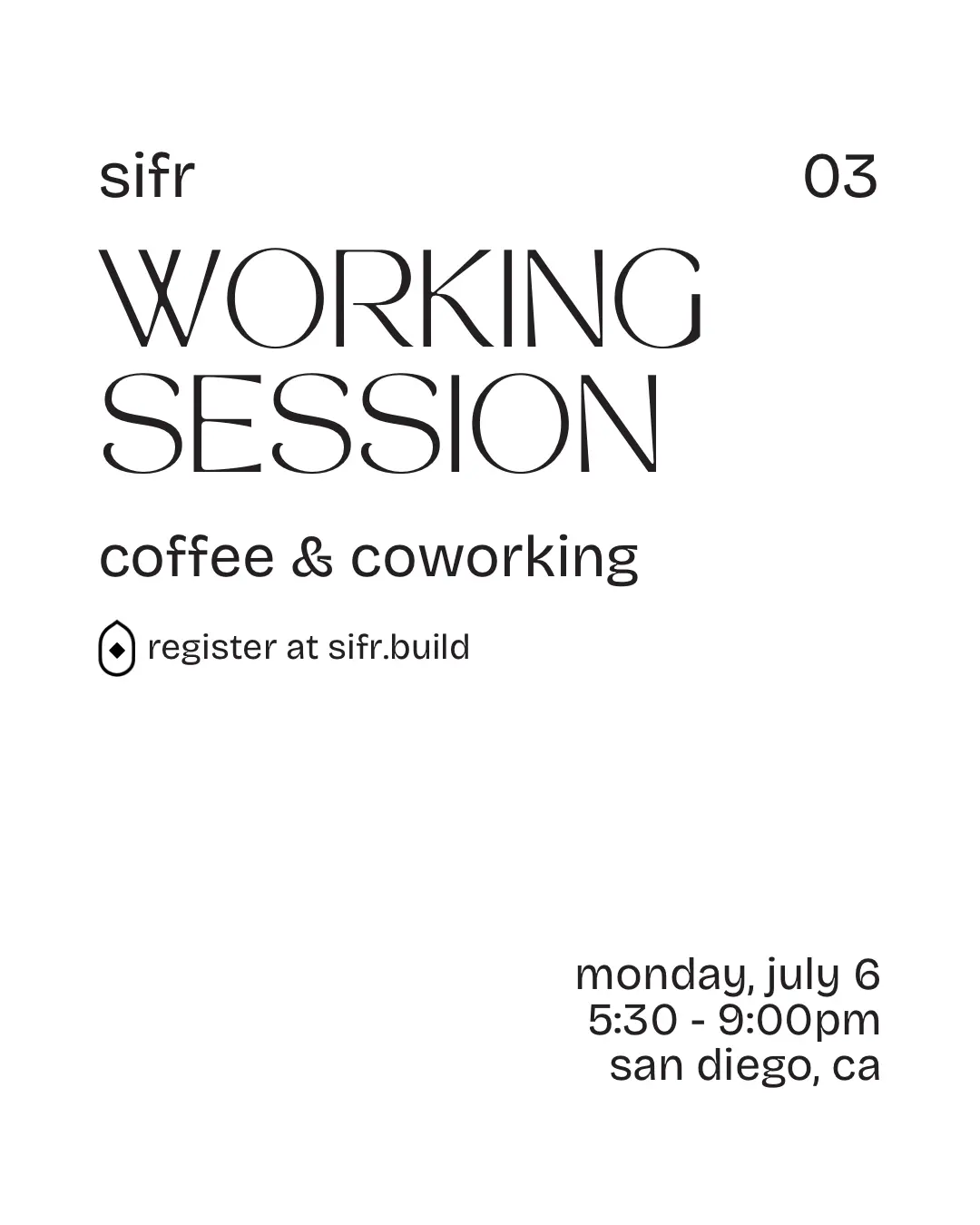 sifr.build - Working Session 03