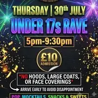 Under 17s rave
