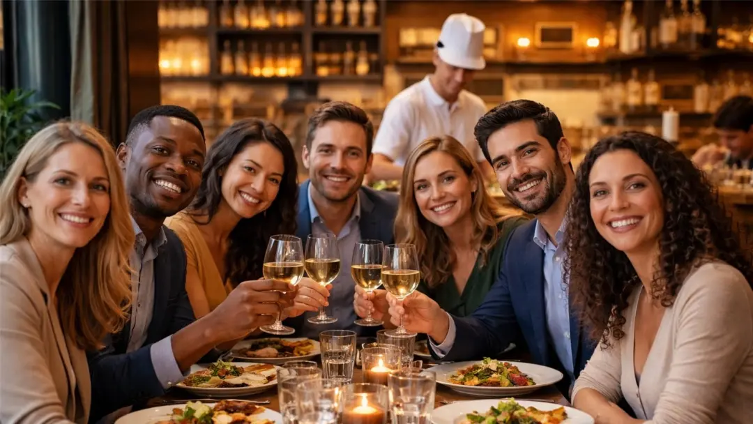 Rendez vous, Repas et discussion : Business & IA 🌍