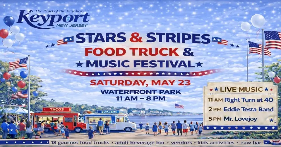 Keyport's Stars & Stripes Food Truck & Music Festival