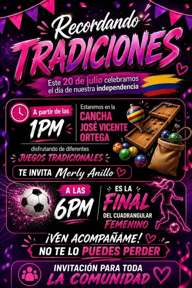 recordando tradiciones cancha loma fresca