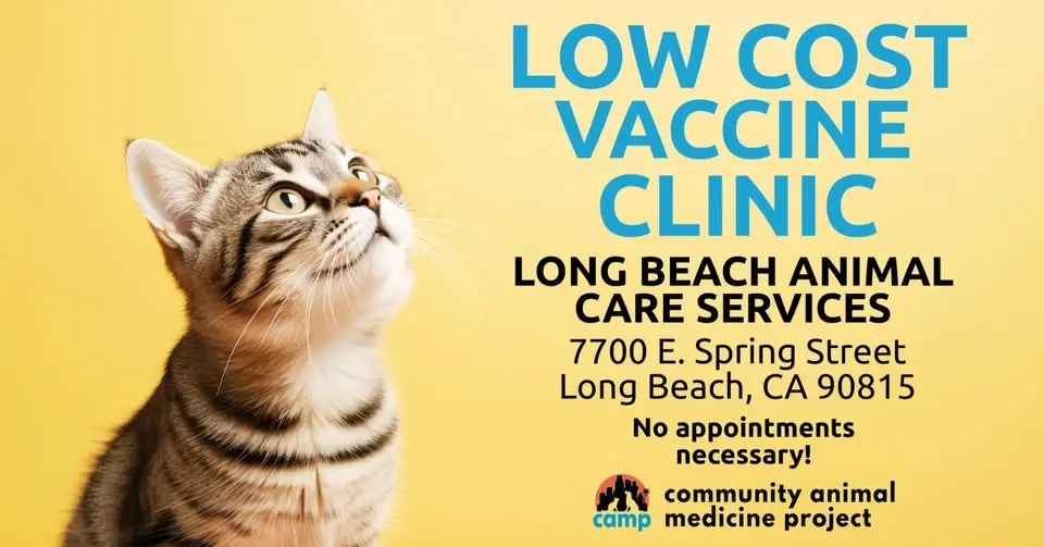 CAMP Mobile Pet Vaccination Clinic (No appointments necessary)