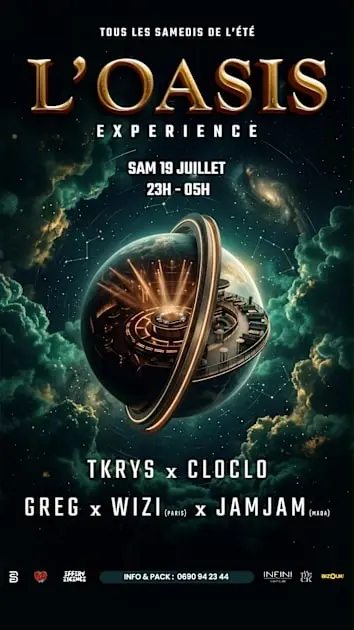 Oasis Exp - 18 Juillet
