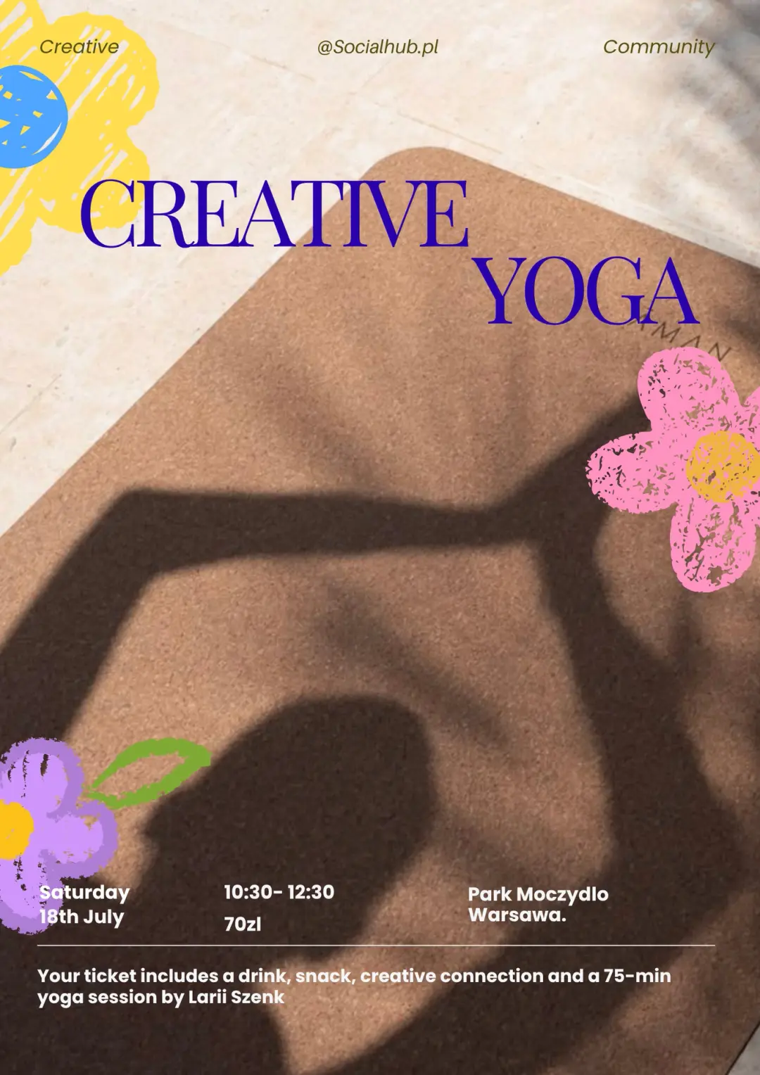 Open Air Yoga + Coloring Session.