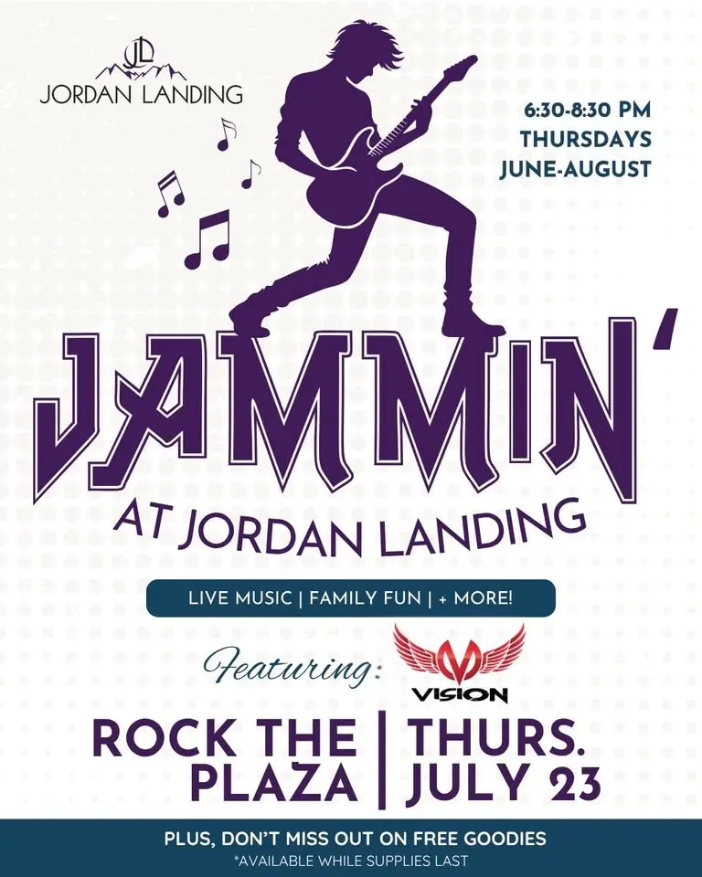ROCK THE PLAZA with VISION | Jordan Landing | Jul 23