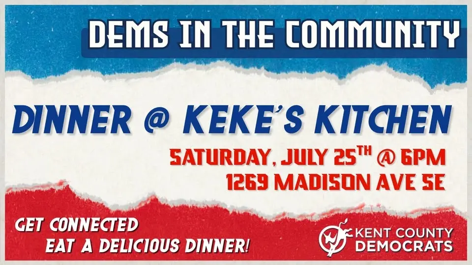 Dems In The Community: Dinner at Keke's Kitchen