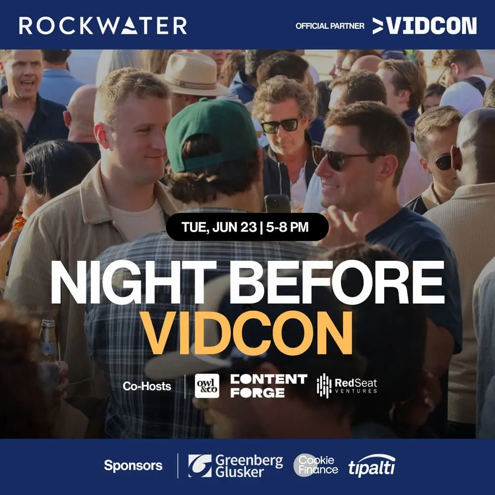 Night Before VidCon | Official Creator Exec Mixer | By RockWater