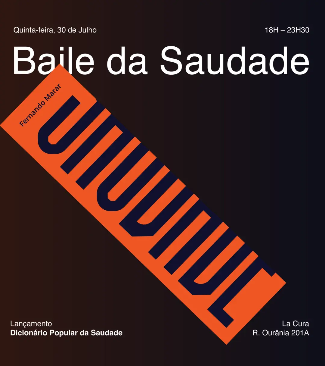 Dicionário Popular da Saudade Lançamento