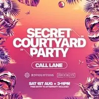 Secret Courtyard Party