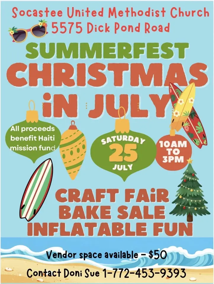 SummerFest “Christmas in July”