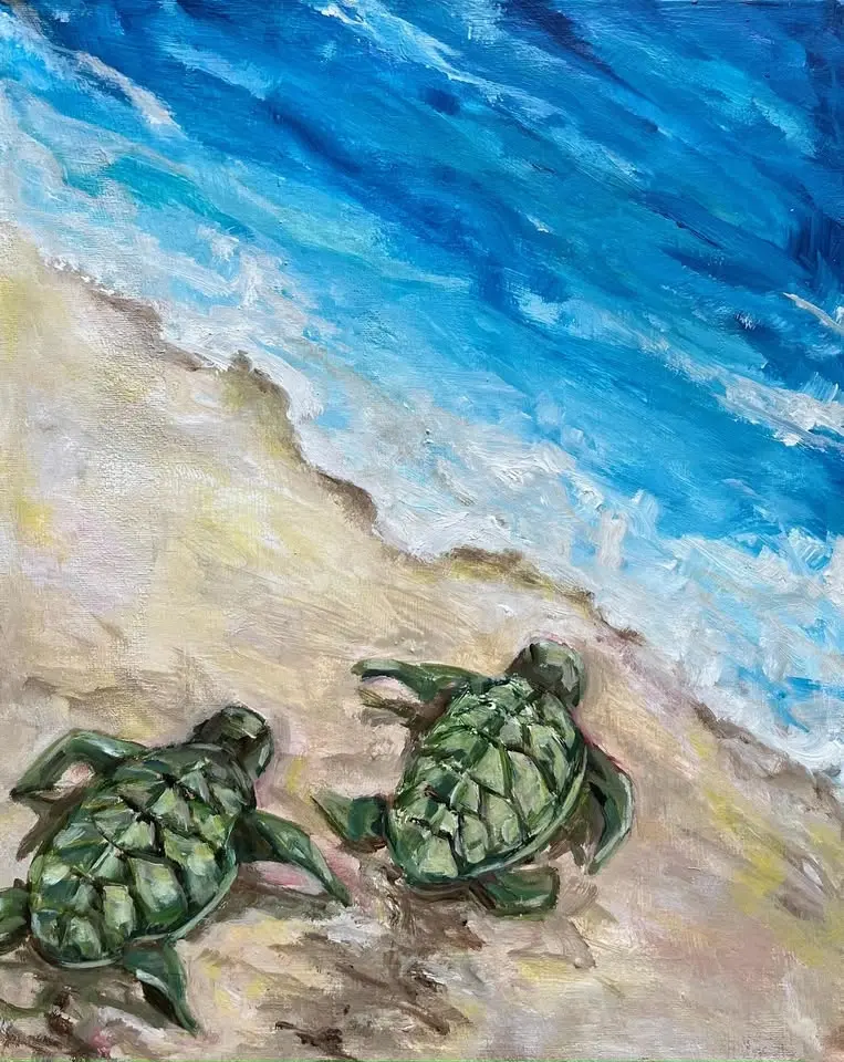 SIP AND CREATE: TURTLES PAINTING EVENT