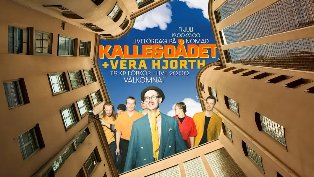 Nomad Live - Kalle & Dådet + Vera Hjorth