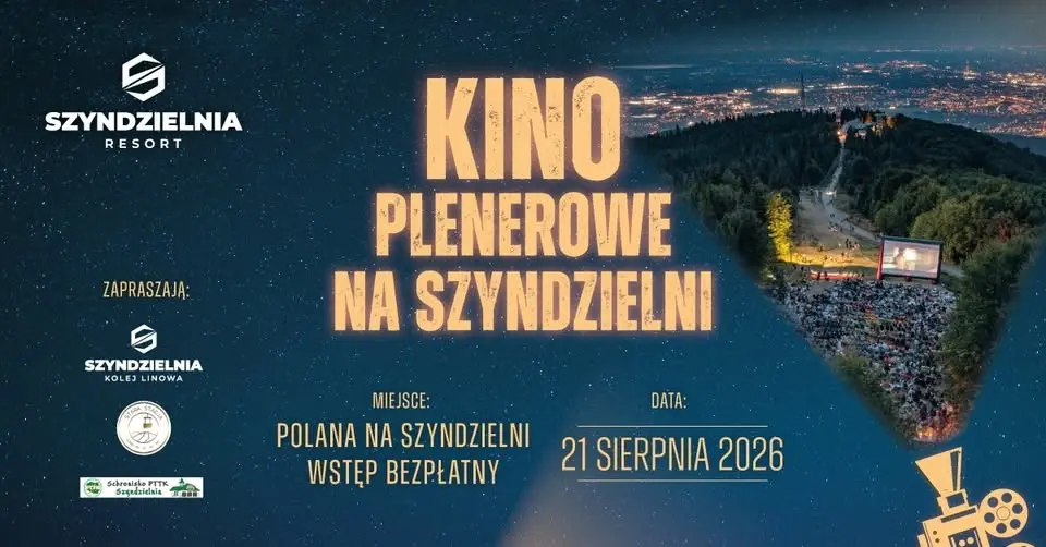 Kino plenerowe na Szyndzielni - 21 sierpnia 2026