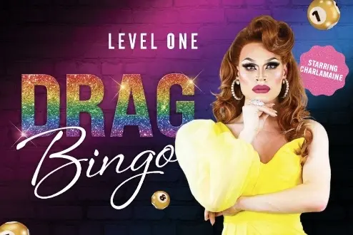 PRIDE MONTH DRAG BINGO | Level One Bar đłïžâđ