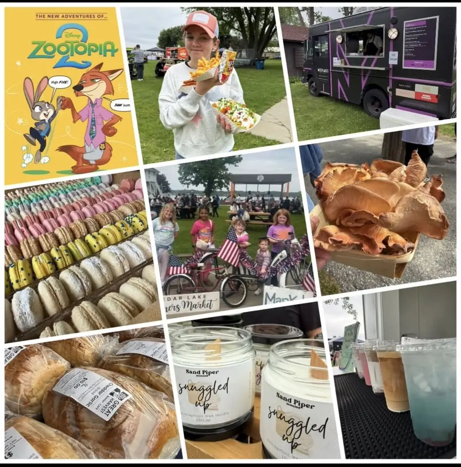 CLFM MOVIE NIGHT on the Lakefront WED 6/10, 3-8 Farmers•Artisans•Live $•Horses•Bouncies•Sunsets