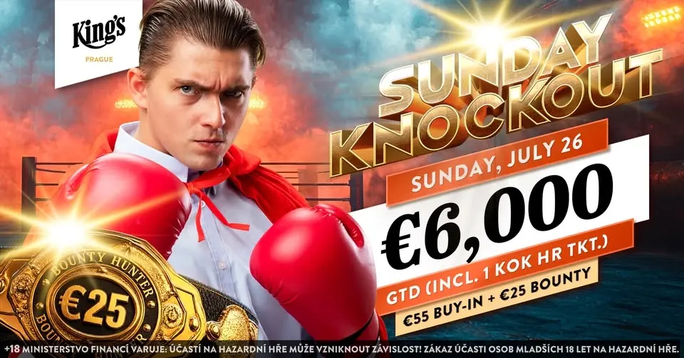King's Sunday Knockout (Bounty €25)