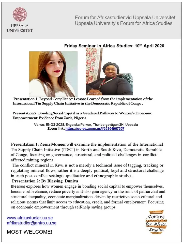 Friday Seminar