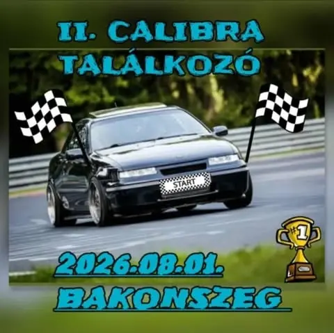 II. Calibra találkozó Bakonszeg