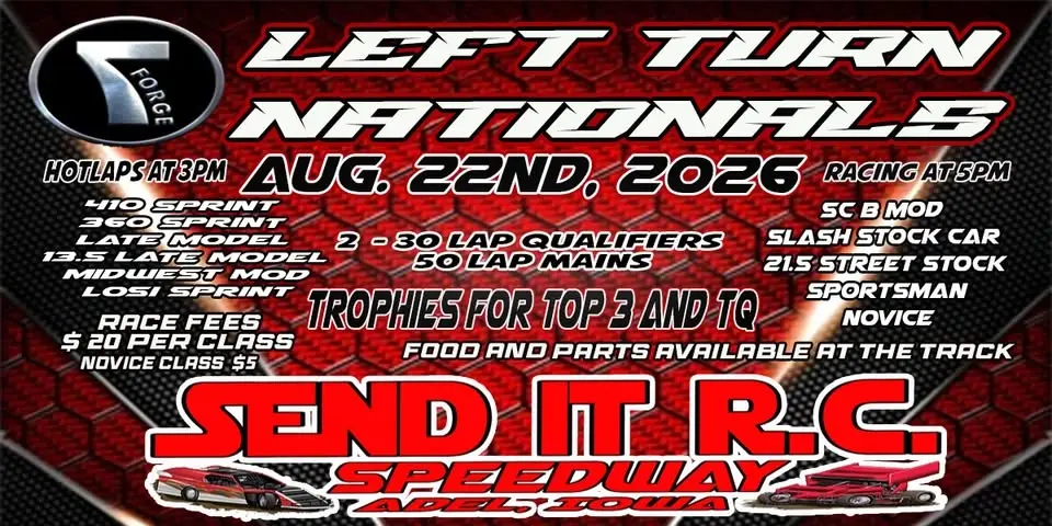 7 Forge Knives Left Turn Nationals