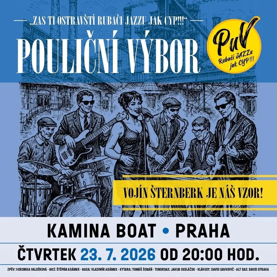 Pouliční výbor 🎶KAMINA BOAT • PRAHA🕺🏻