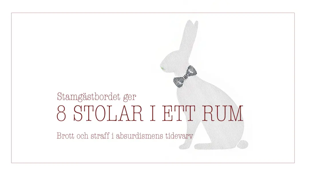 8 stolar i ett rum