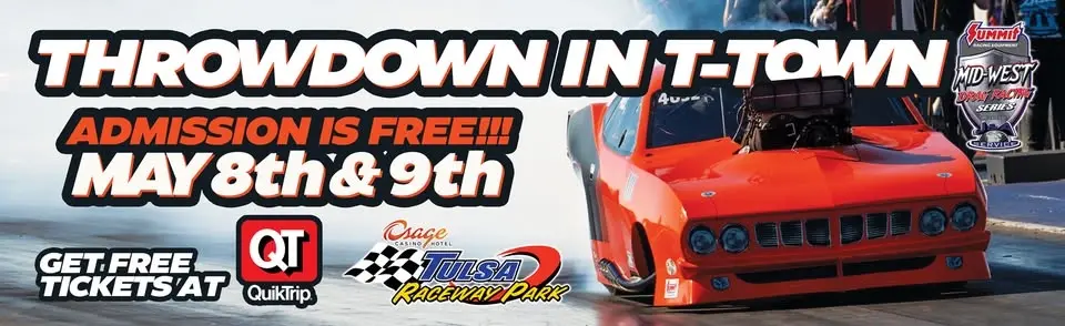 Tulsa’s Legendary Midnight Drags - August 22, 2026