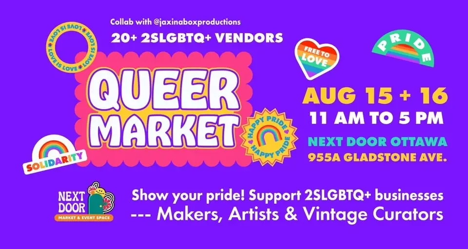 Queer Market at Next Door Ottawa