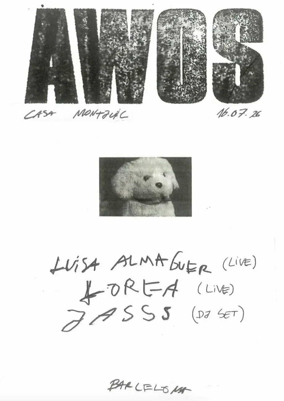 AWOS presenta Luisa Almaguer + Lorea + JASSS