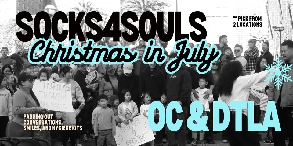 Socks4Souls 14th Annual Christmas in July Event