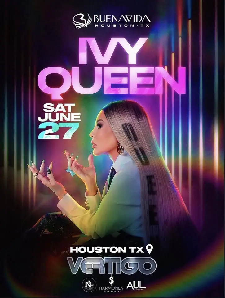Ivy Queen live in Houston, Texas (USA Pride Tour)