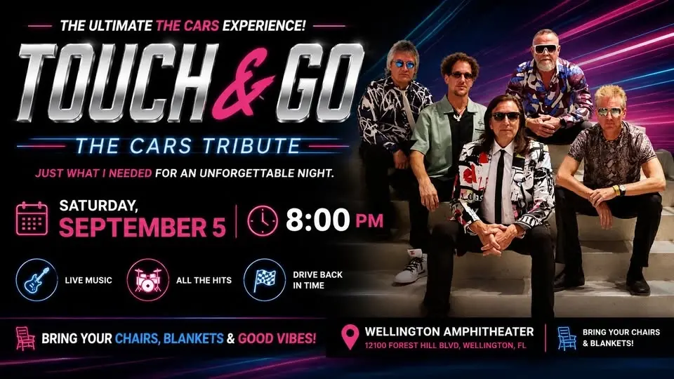 Summer Concert Series- Touch & Go | The Cars Tribute