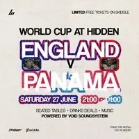 World Cup x Hidden - England vs Panama