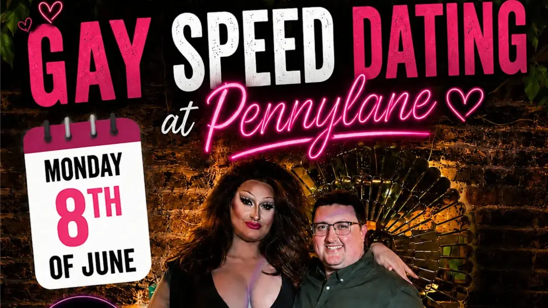 Selling Fast! Gay Speed Dating. For Charity. In Penny Lane.